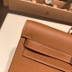 エルメス ケリーウォレット ロング トゥーゴー Kelly Wallet Long To Go  ヴォーエプソン epsom  37 /Gold ゴールド シルバー金具  kellyto-043 全手縫い