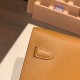 エルメス ケリーウォレット ロング トゥーゴー Kelly Wallet Long To Go  ヴォーエプソン epsom  2S/Sesameセサミ ゴールド金具   kellyto-050 全手縫い