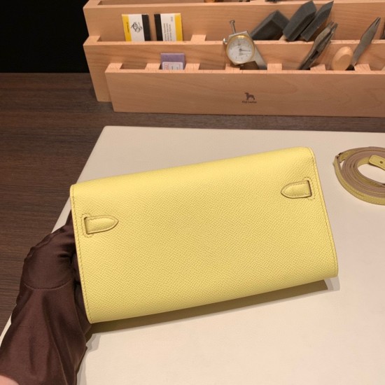 エルメス ケリーウォレット ロング トゥーゴー Kelly Wallet Long To Go   ヴォーエプソン epsom  9R/Lime ライム ゴールド金具   kellyto-053 全手縫い