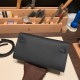 エルメス ケリーウォレット ロング トゥーゴー Kelly Wallet Long To Go   ヴォーエプソン epsom  89/Black (Noir) ブラック シルバー金具  kellyto-056 全手縫い