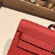 エルメス ケリーウォレット ロング トゥーゴー Kelly Wallet Long To Go  ヴォーエプソン epsom  S3/Rouge Cœur  ルージュクー シルバー金具  kellyto-067 全手縫い