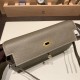 エルメス ケリーウォレット ロング トゥーゴー Kelly Wallet Long To Go   ヴォーエプソン epsom  8C/Elephant Grey グリエレファント ゴールド金具   kellyto-068 全手縫い