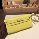 エルメス ケリーウォレット ロング トゥーゴー Kelly Wallet Long To Go   ヴォーエプソン epsom  9R/Lime  ライム シルバー金具  kellyto-069 全手縫い