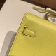 エルメス ケリーウォレット ロング トゥーゴー Kelly Wallet Long To Go   ヴォーエプソン epsom  9R/Lime  ライム シルバー金具  kellyto-069 全手縫い