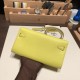 エルメス ケリーウォレット ロング トゥーゴー Kelly Wallet Long To Go   ヴォーエプソン epsom  9R/Lime  ライム シルバー金具  kellyto-069 全手縫い