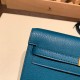 エルメス ケリーウォレット ロング トゥーゴー Kelly Wallet Long To Go   シェブルミゾル Chevre W0/Vert Bosphore  ヴェールボスフォール ゴールド金具   kellyto-073 全手縫い