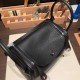 エルメス リンディ26 Clemence トリヨンクレマンス ブラック 89/ Black (Noir) シルバー金具 lindy26-011 全手縫い