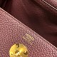 エルメス リンディ26 Clemence トリヨンクレマンス ルージュセリエ 0G /Rouge Sellier ゴールド金具 lindy26-016 全手縫い