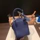 エルメス リンディ26 Clemence トリヨンクレマンス ブルーサフィール 73/ Blue Saphir ゴールド金具 lindy26-042 全手縫い