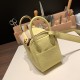 エルメス リンディミニ19 Mini Lindy Clemence トリヨンクレマンス ジョーヌプッサン 1Z /Jaune Poussin  ゴールド金具  lindymini-100 全手縫い