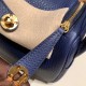 エルメス リンディミニ19 Mini Lindy Clemence トリヨンクレマンス ブルーサフィール 73 /Blue Saphir  ゴールド金具  lindymini-103 全手縫い