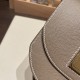 エルメス Mosaique 17センチ ヴォーエプソン 8C/Elephant Grey グリエレファント ゴールド金具   Mosaique-064 全手縫い