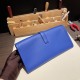 エルメス Jige Elan 29 Clutch スイフト swift 7T/Blue Electric ブルーエレクトリック  JigeElan-084 全手縫い